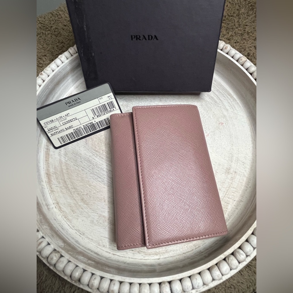 Prada Blush Leather organizer